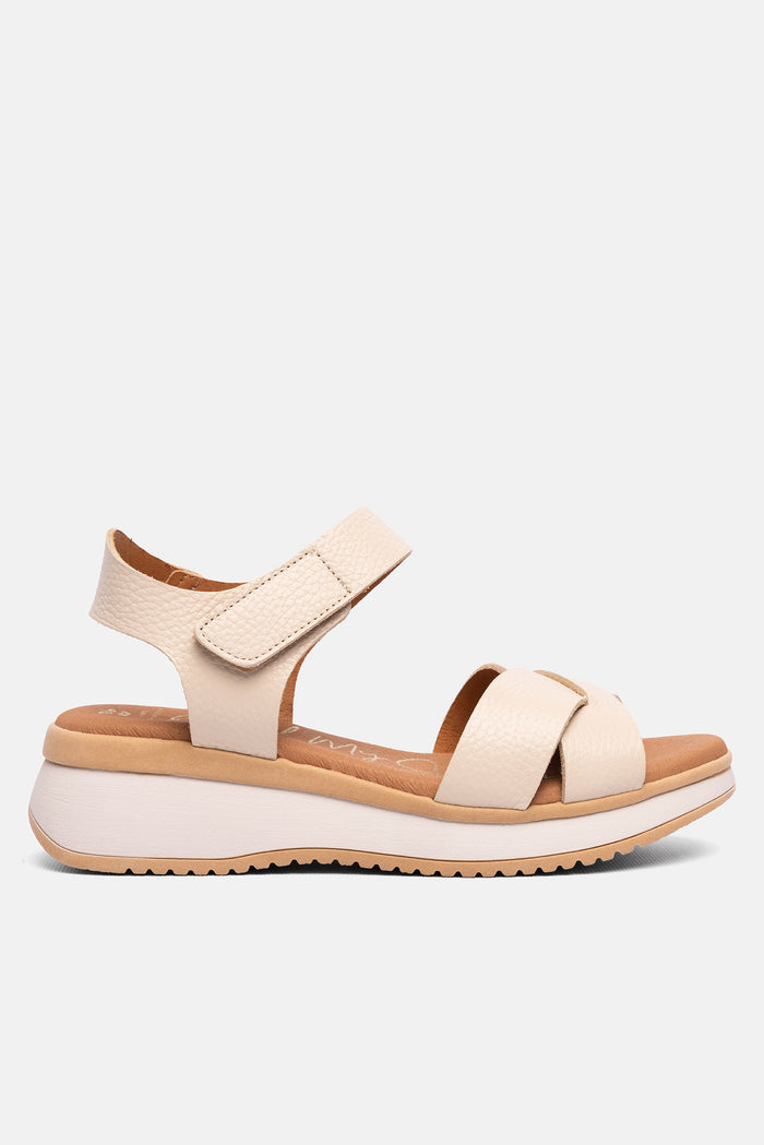 oh my sandals Sandalia Mujer Piel Tania Hielo COMPRAR AHORA