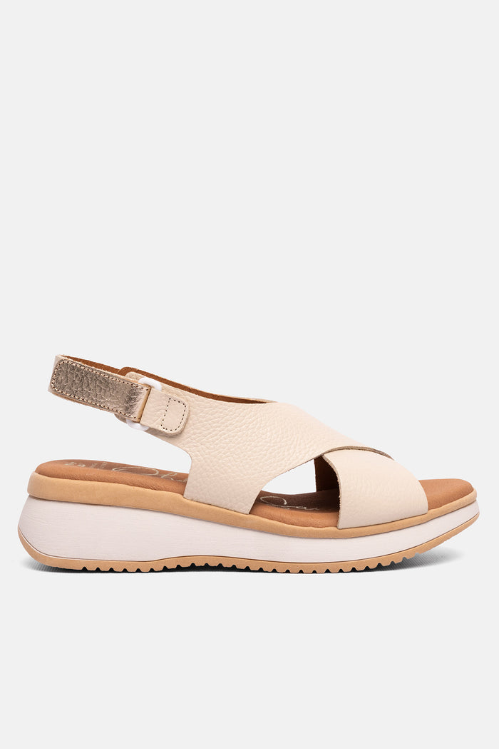 oh my sandals Sandalia Mujer Piel Soraya Hielo Últimos 2 días