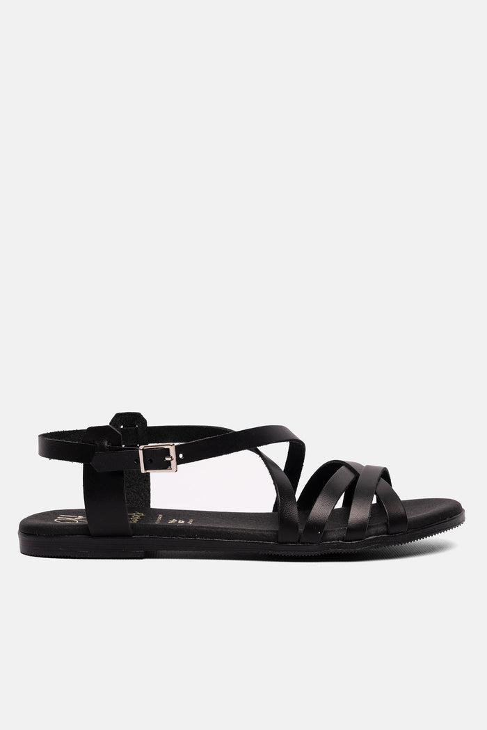 oh my sandals Sandalia Mujer Piel Brenda Negro Grandes descuentos