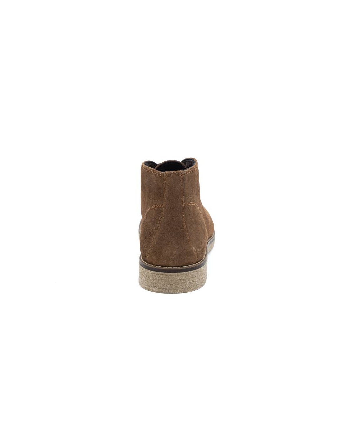 ortiz & reed Botín de ante liso color cuero SILKOR-HONEY Ventas relámpago
