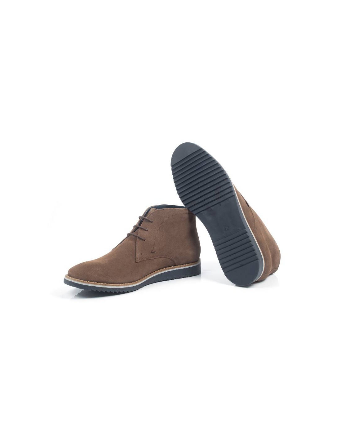ortiz & reed Botín de ante liso color marrón SORTAN-TAUPE Mejor oferta