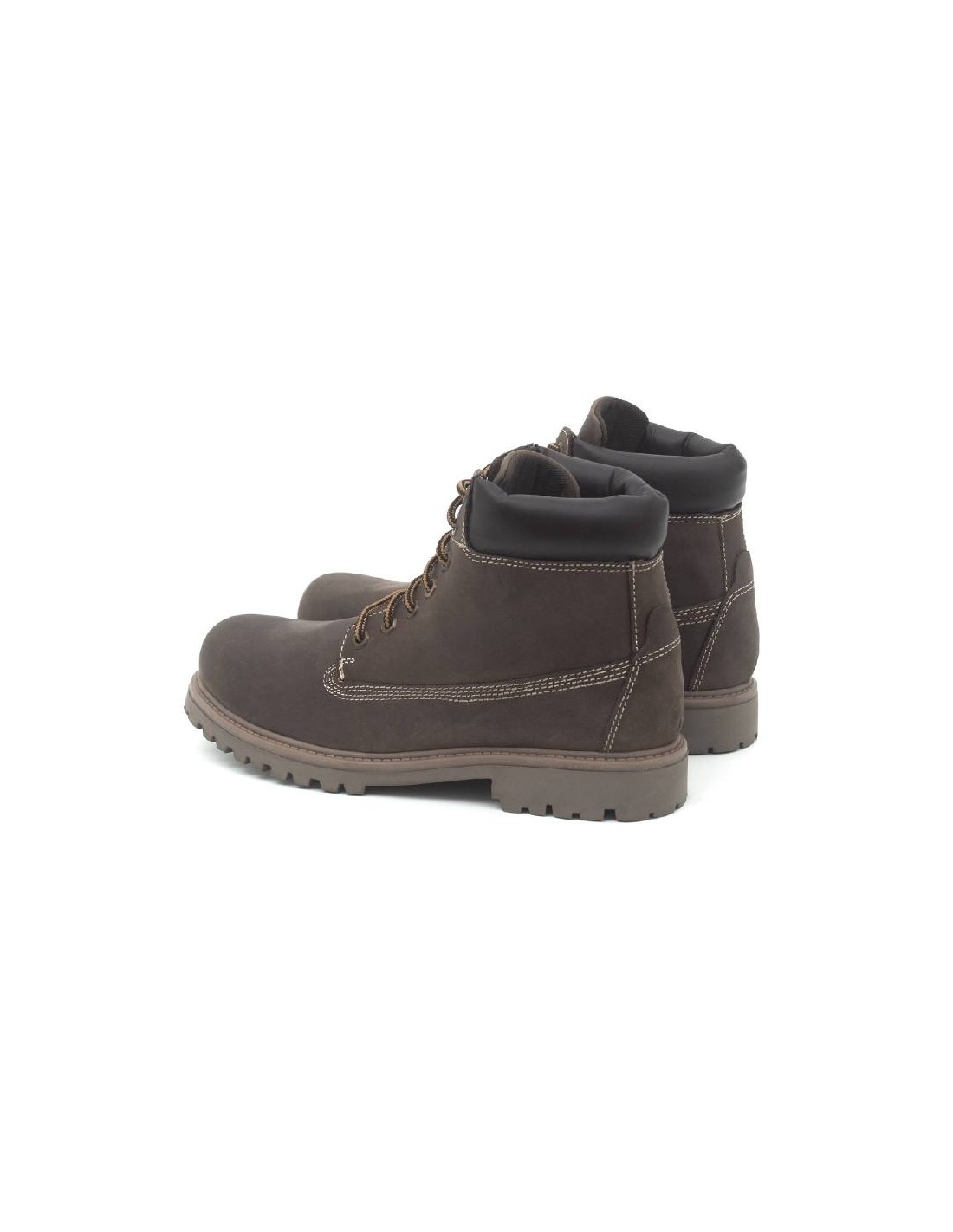 ortiz & reed Botín de nobuck liso color marrón NEBOR-CHOCOLATE COMPRAR AHORA
