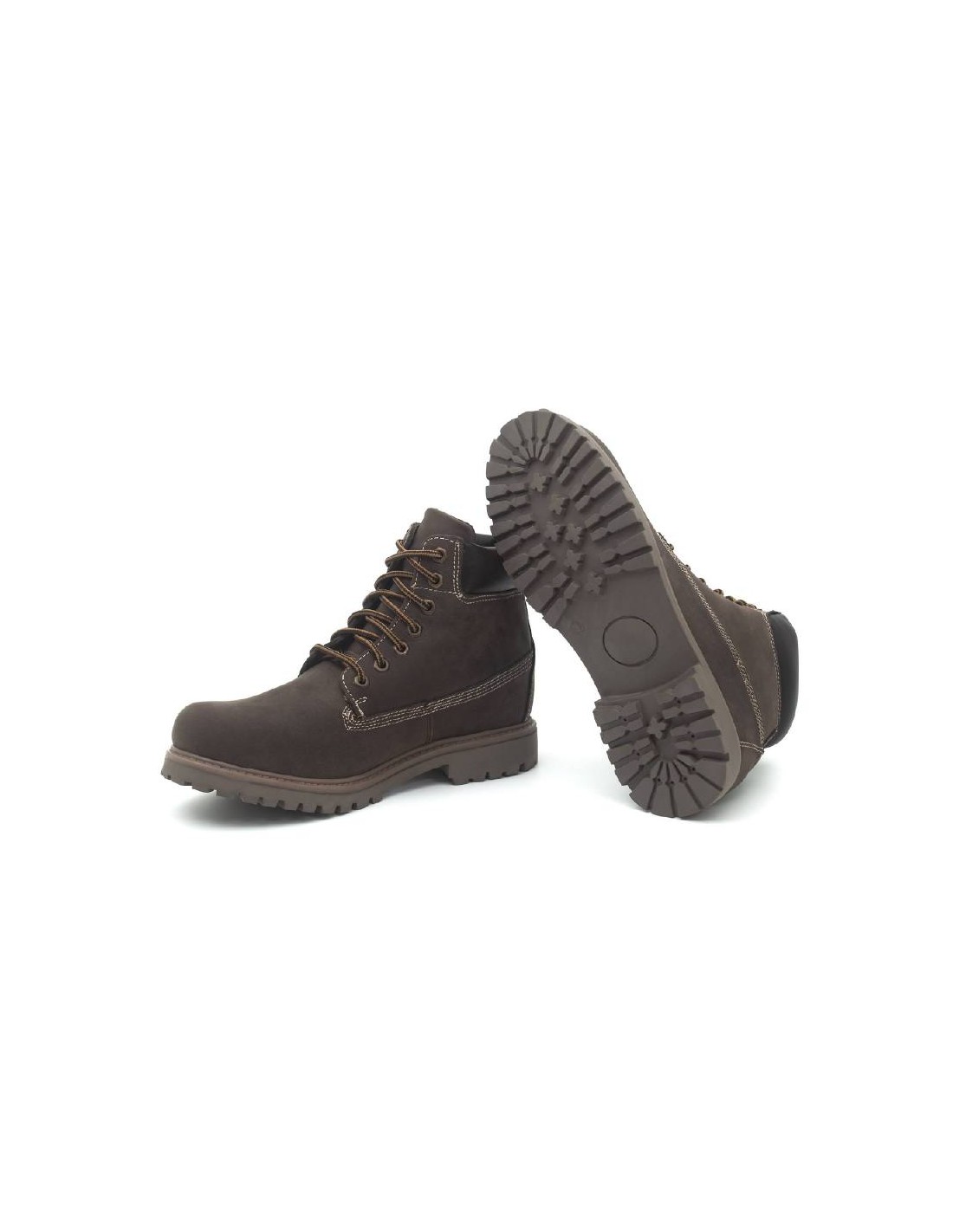 ortiz & reed Botín de nobuck liso color marrón NEBOR-CHOCOLATE COMPRAR AHORA