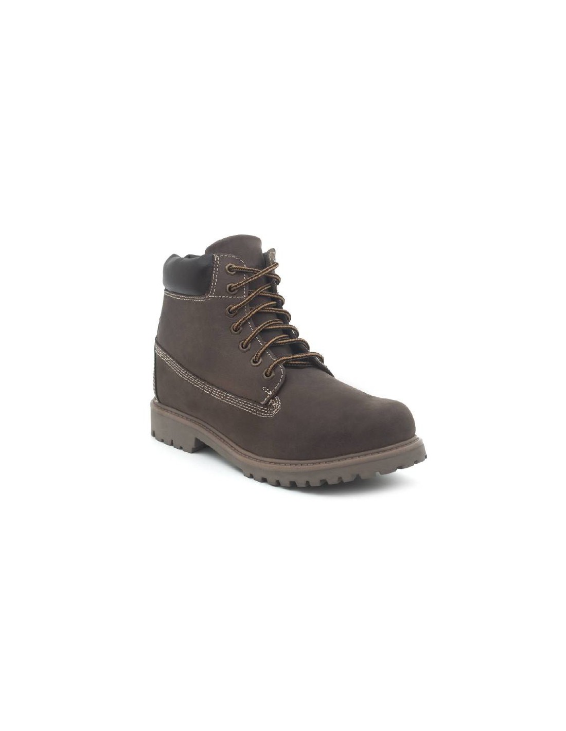 ortiz & reed Botín de nobuck liso color marrón NEBOR-CHOCOLATE COMPRAR AHORA