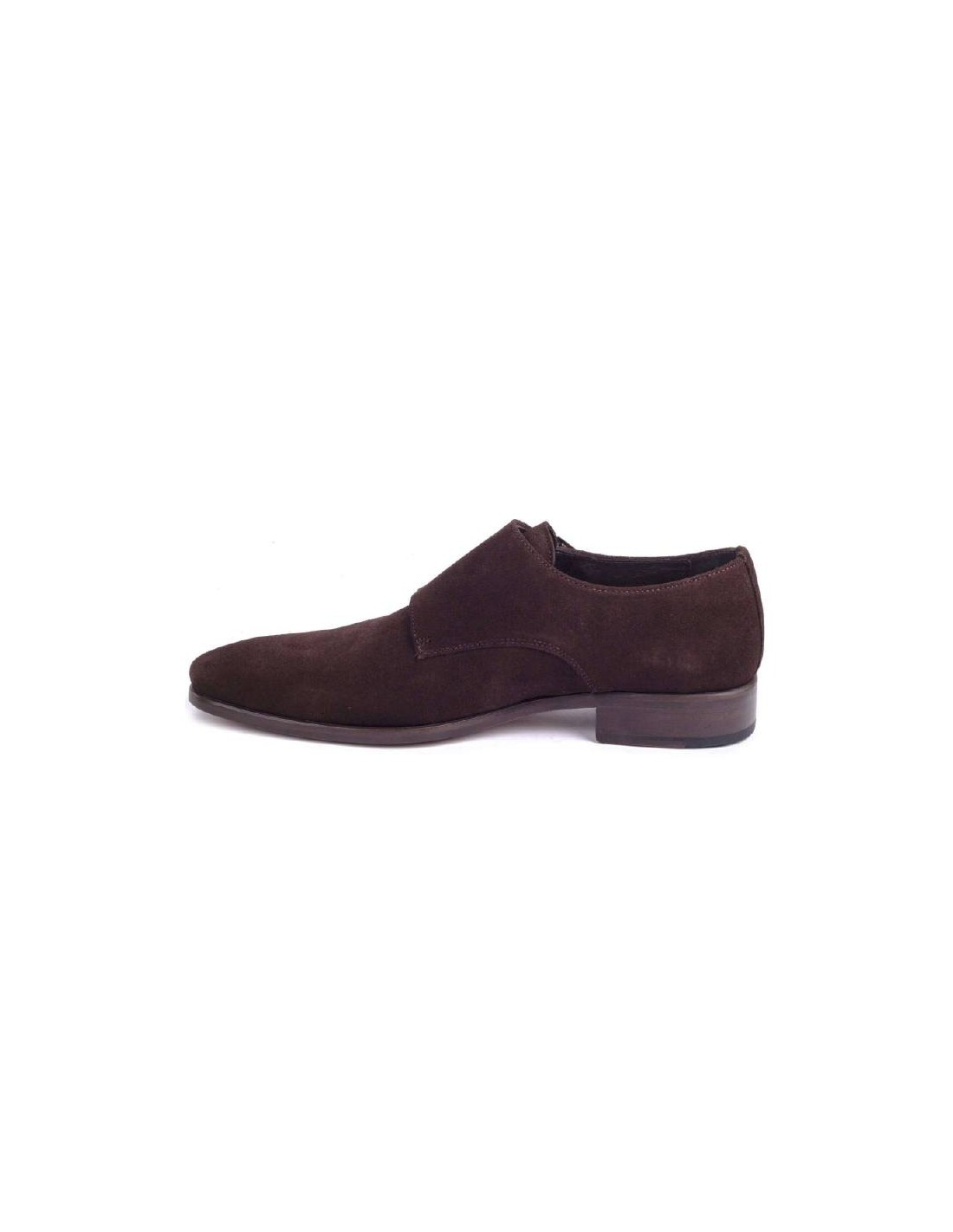 ortiz & reed Zapato con hebilla de ante con dos hebillas color marrón SERELDA-TESTA Ofertas