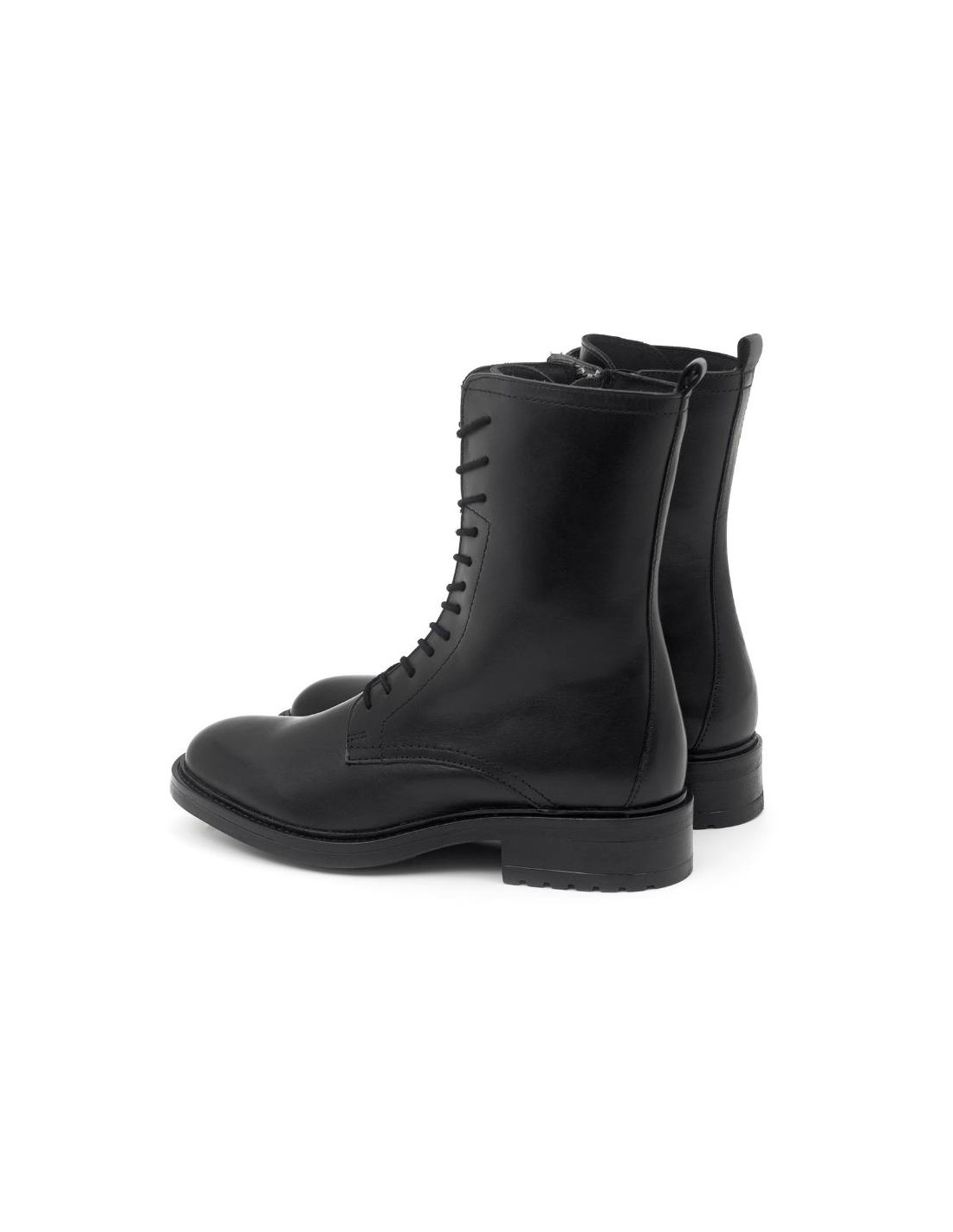 ortiz & reed Botas de mujer de piel acabado a mano color negro W-NAGTOR-NEGRO Gran oferta