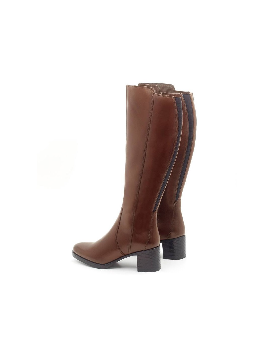 ortiz & reed Botas de mujer de piel difuminado color cuero W-NAPIOR-CUERO Descuento