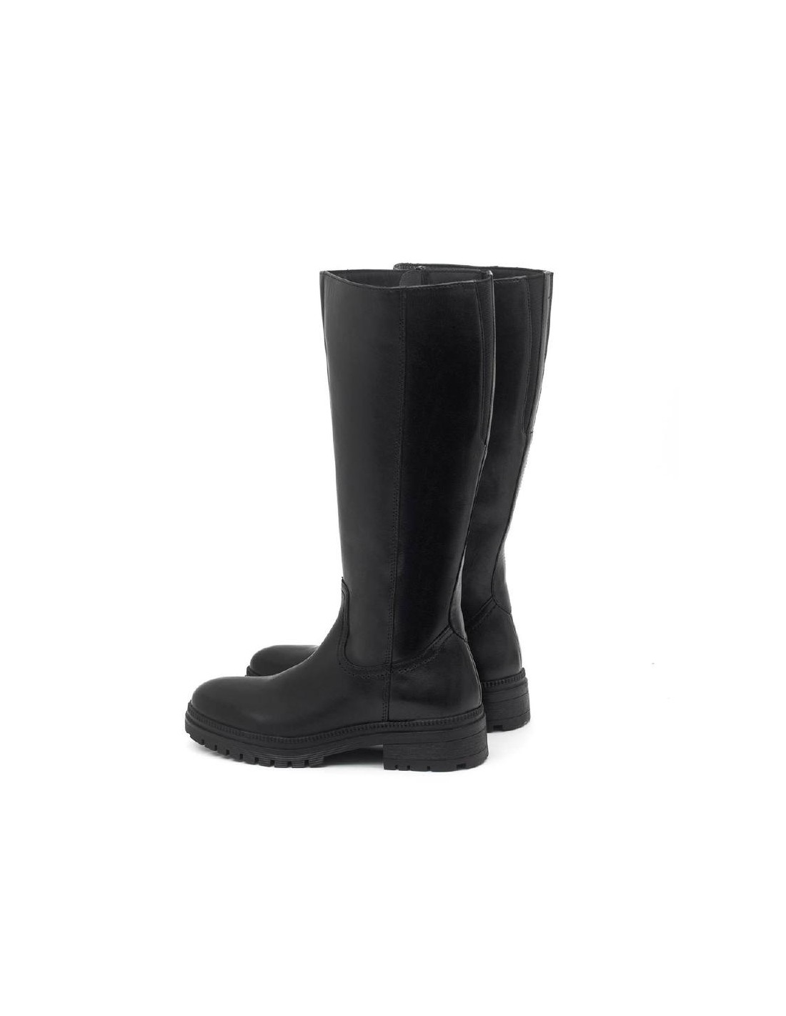 ortiz & reed Botas de mujer de piel difuminado color negro W-NADILIA-NEGRO Envío gratis