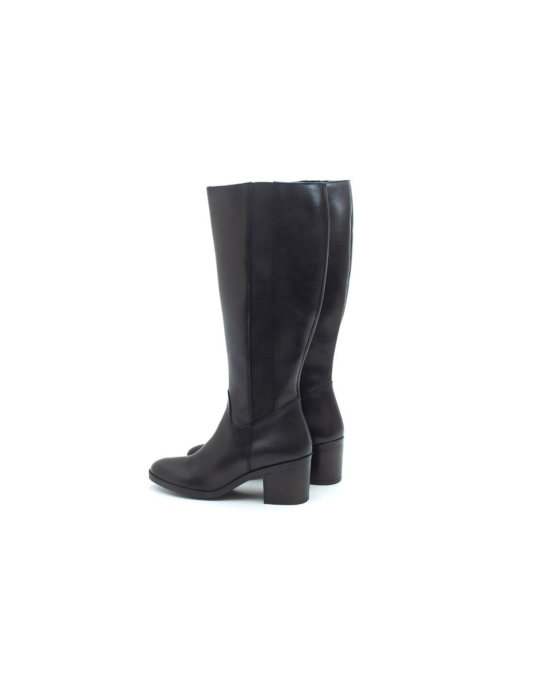 ortiz & reed Botas de mujer de piel difuminado color negro W-NADORA-NEGRO Oferta especial
