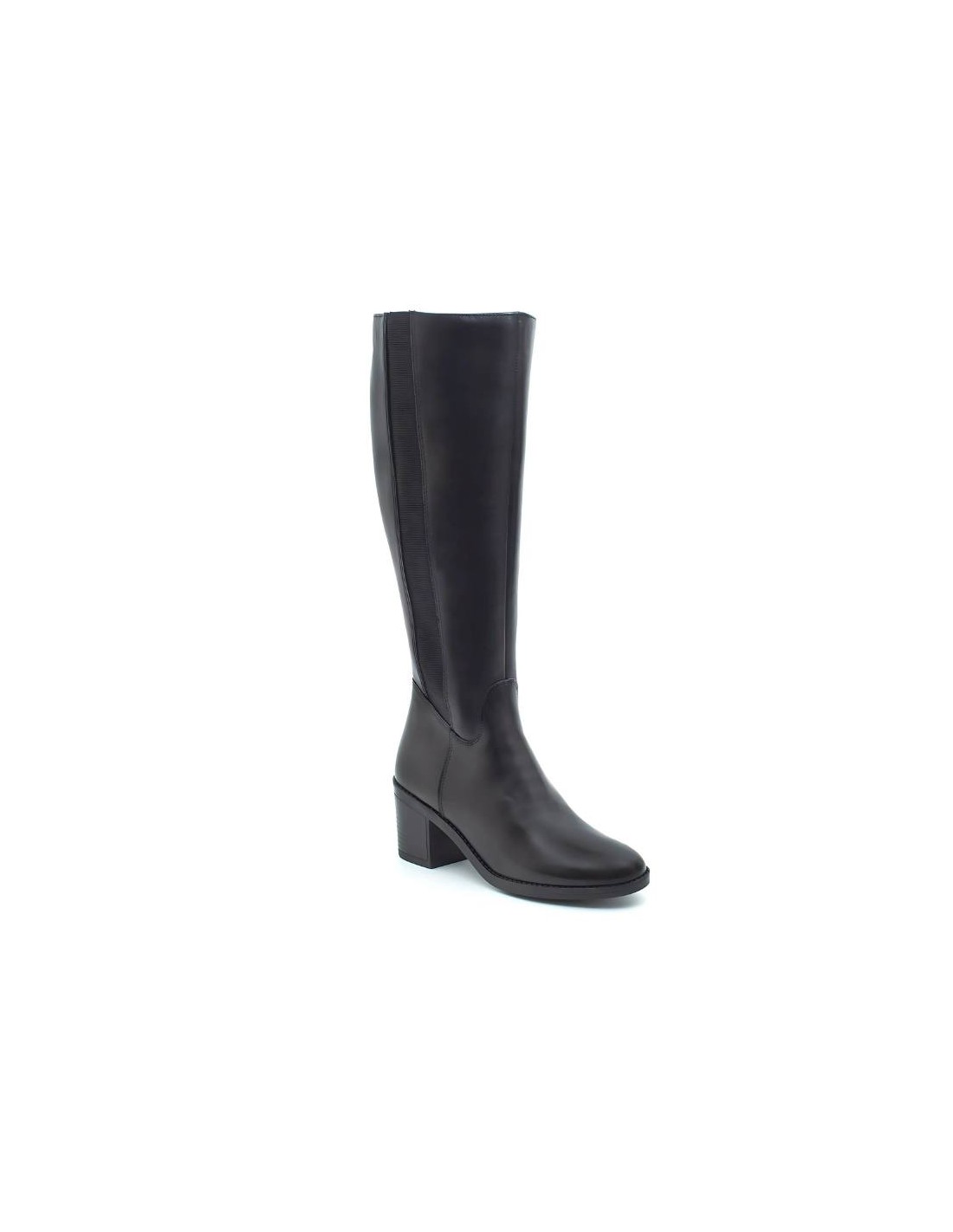 ortiz & reed Botas de mujer de piel difuminado color negro W-NADORA-NEGRO Oferta especial