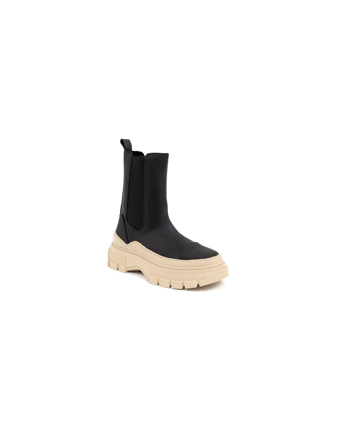 ortiz & reed Botas de mujer liso liso color negro W-OLUCHOR-NEGRO-BEIGE Último día