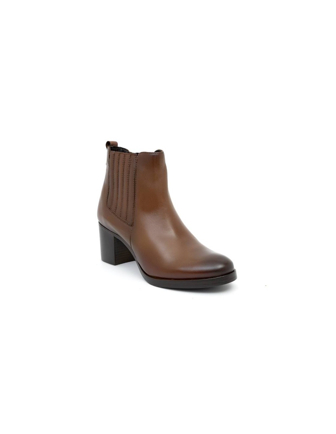 ortiz & reed Botines de mujer de piel acabado a mano color cuero W-PELSICOR-CUERO Ahorra y exporta