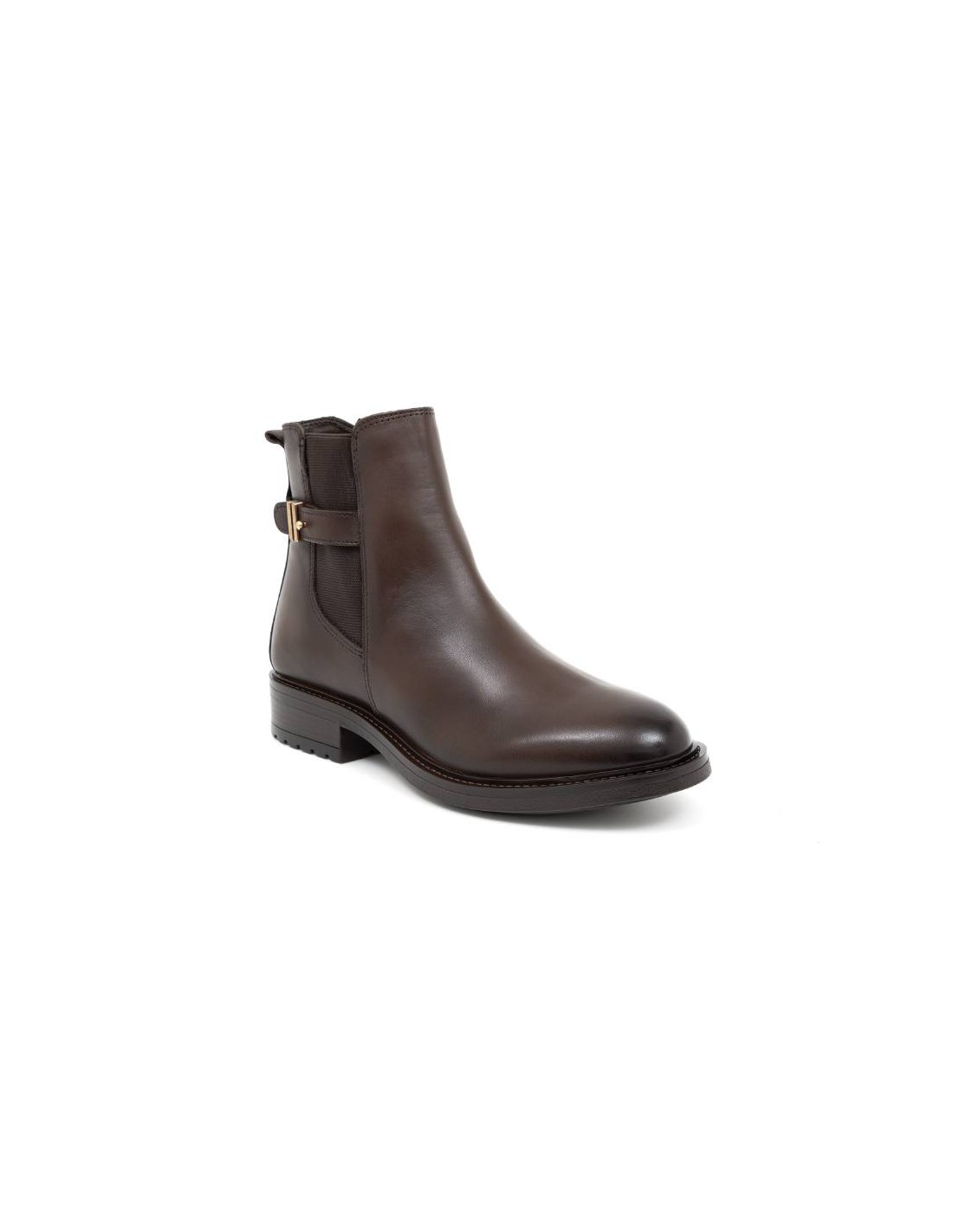 ortiz & reed Botines de mujer de piel acabado a mano color marrón W-NIBUSOR-MARRON Descuentos del mes