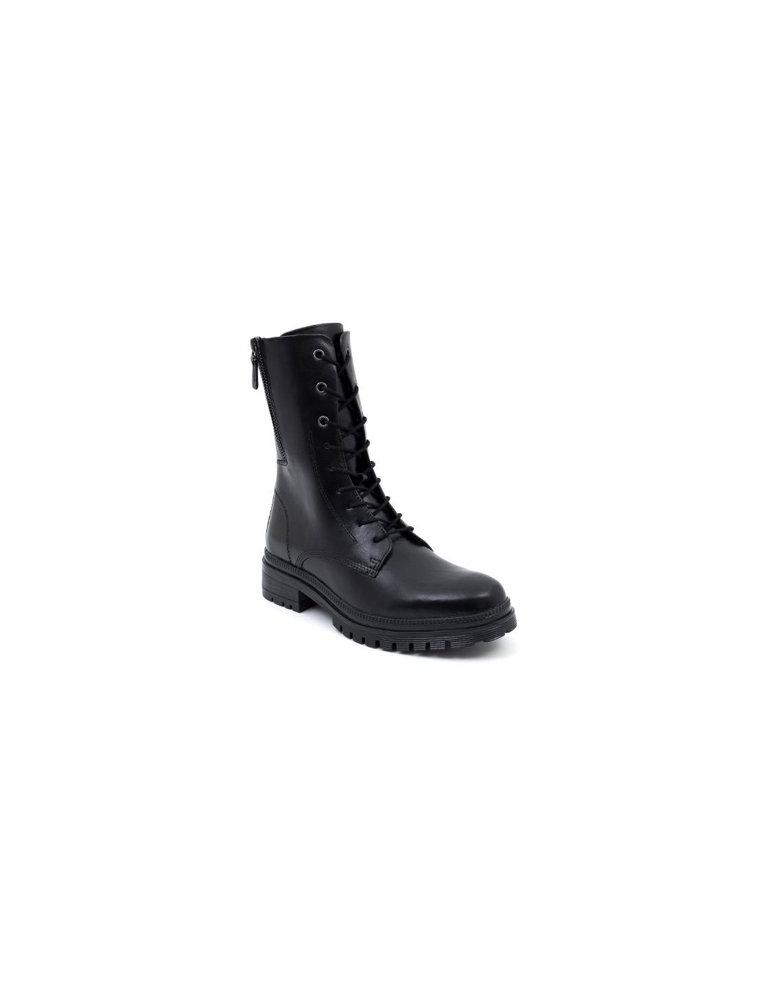 ortiz & reed Botines de mujer de piel acabado a mano color negro W-NACHE-NEGRO Rebajas de fin de temporada