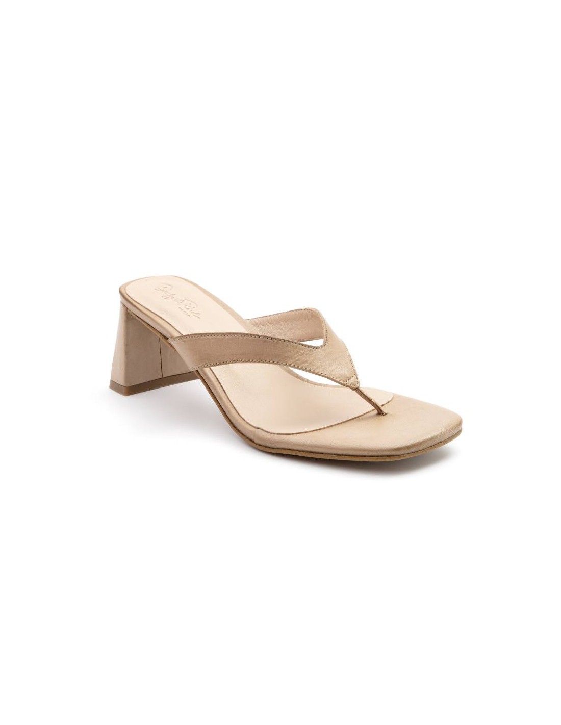 ortiz & reed Zapato de Vestir de piel liso color cuero W-INGRID-CUERO En línea