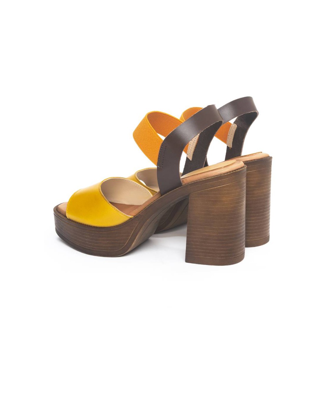 ortiz & reed Zapato de Vestir de piel liso color multicolor W-LIZY-ORANGE Rebajas