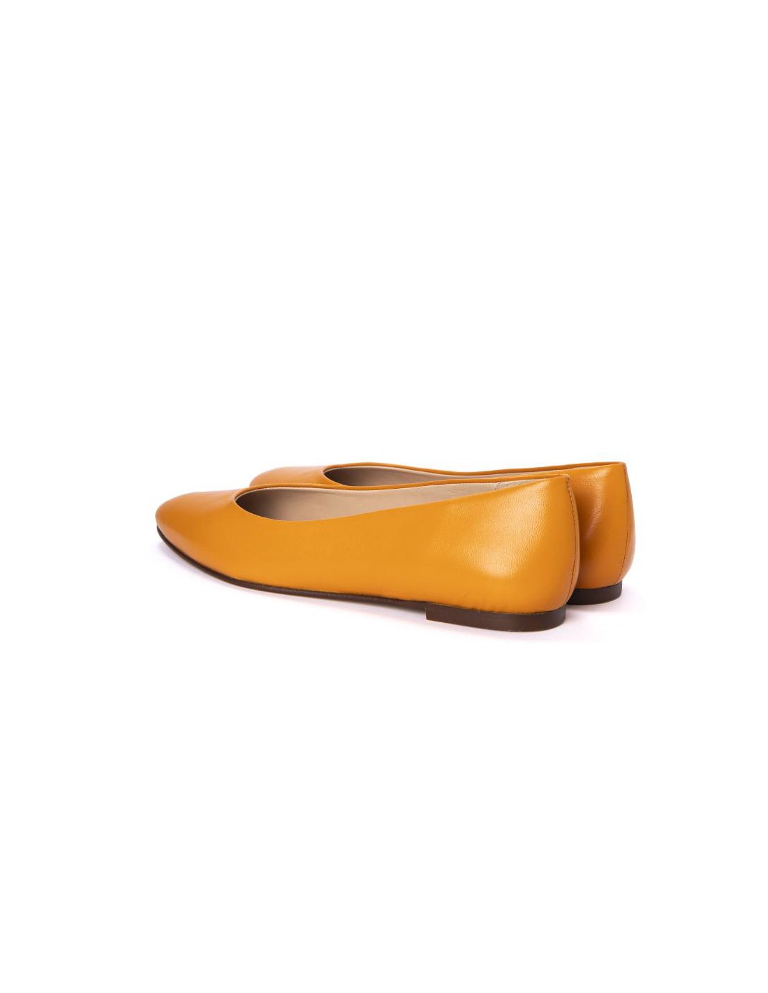 ortiz & reed Zapato de Vestir de piel liso color naranja W-ANNA-ORANGE Ofertas
