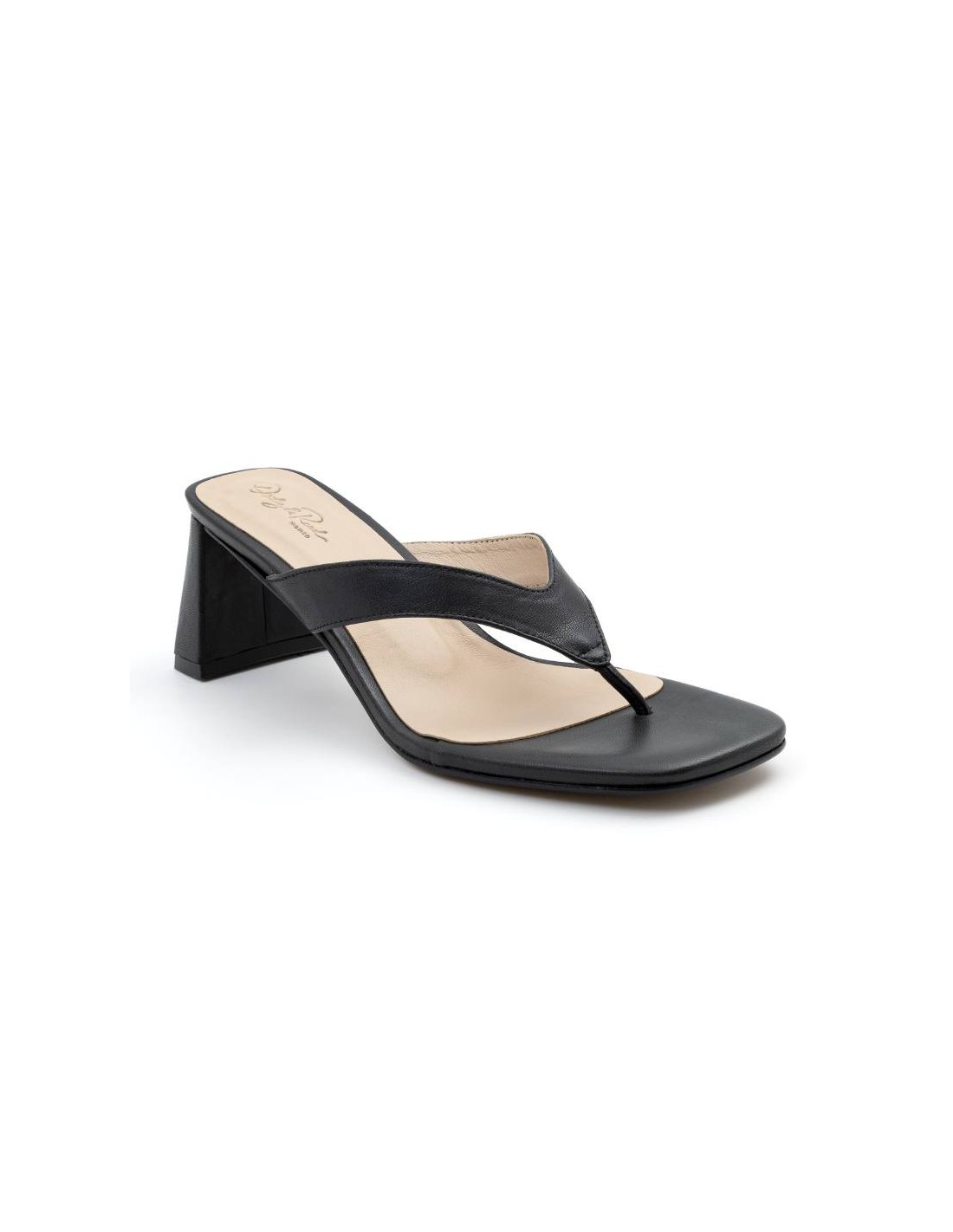 ortiz & reed Zapato de Vestir de piel liso color negro W-INGRID-NEGRO Ventas relámpago