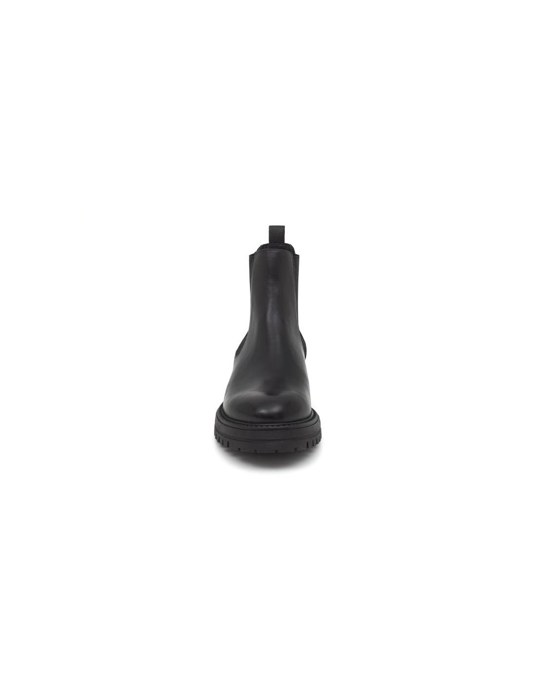 ortiz & reed Botín de piel con elástico lateral color negro PADIK-NEGRO Solo hoy