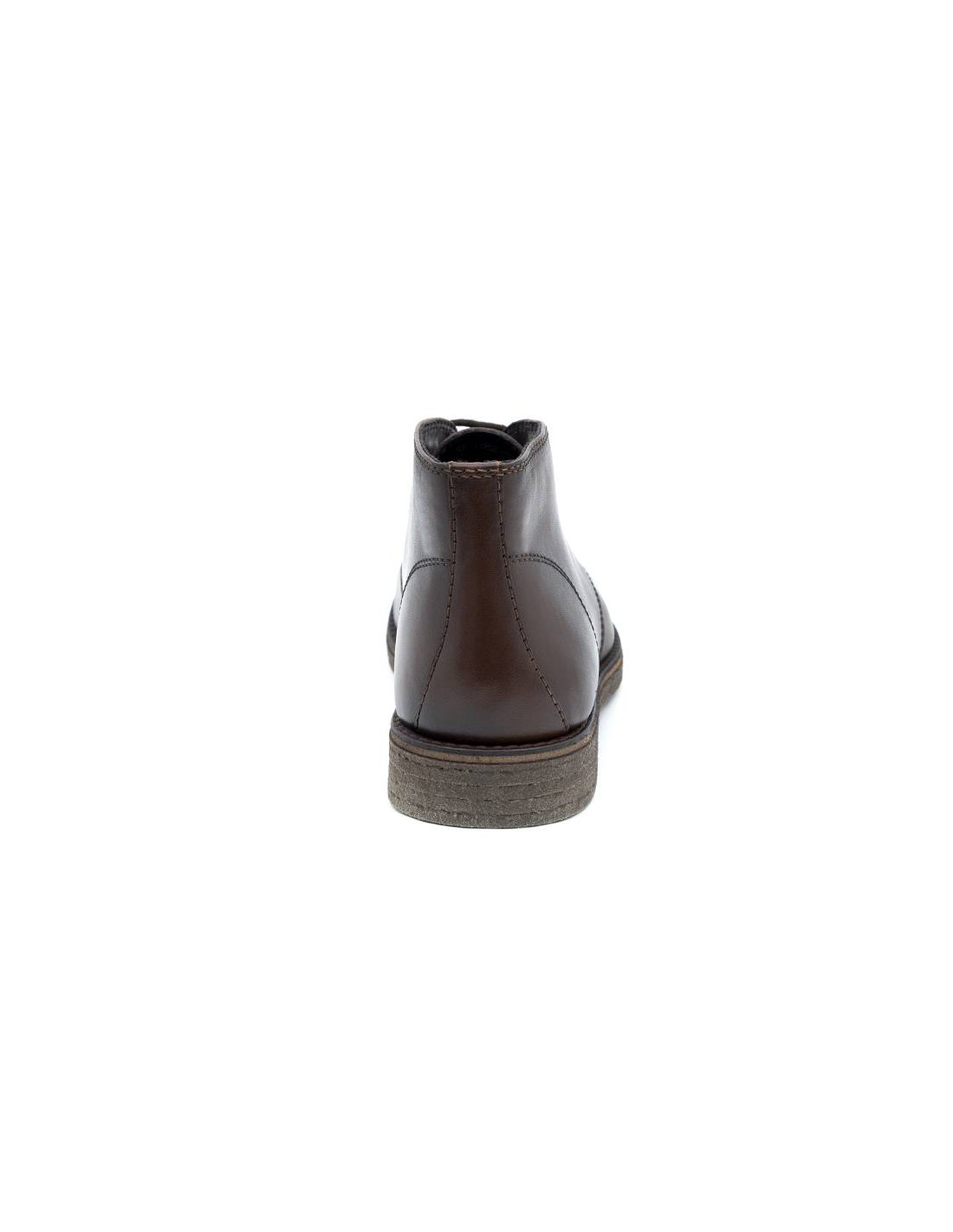 ortiz & reed Botín de piel liso color marrón DIKOR-BROWN Precios de Black Friday