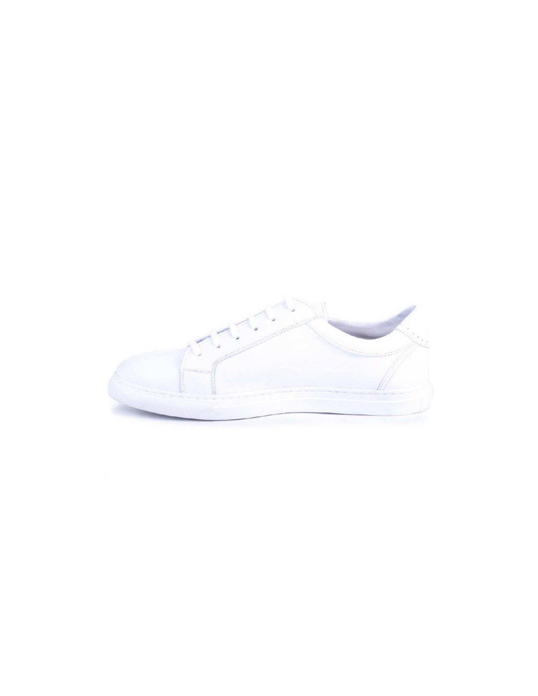 ortiz & reed Sneakers de piel con elástico lateral color blanco NACHO-BLANCO Grandes ahorros