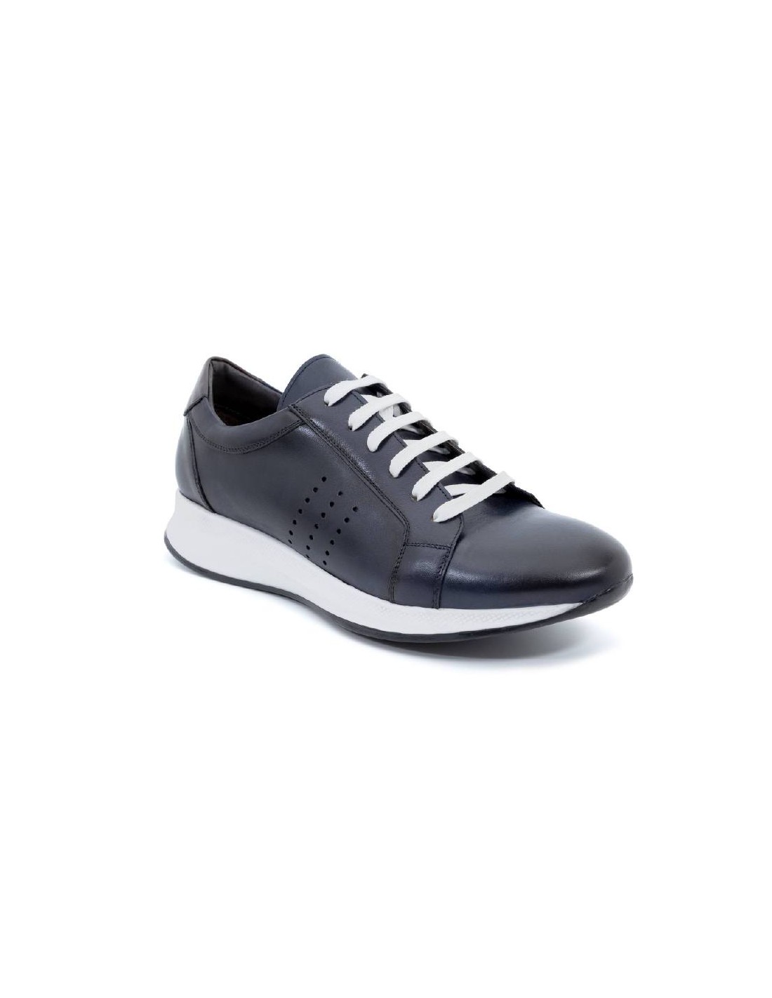 ortiz & reed Sneakers de piel grabados color azul CLETO-AZUL Devoluciones gratuitas