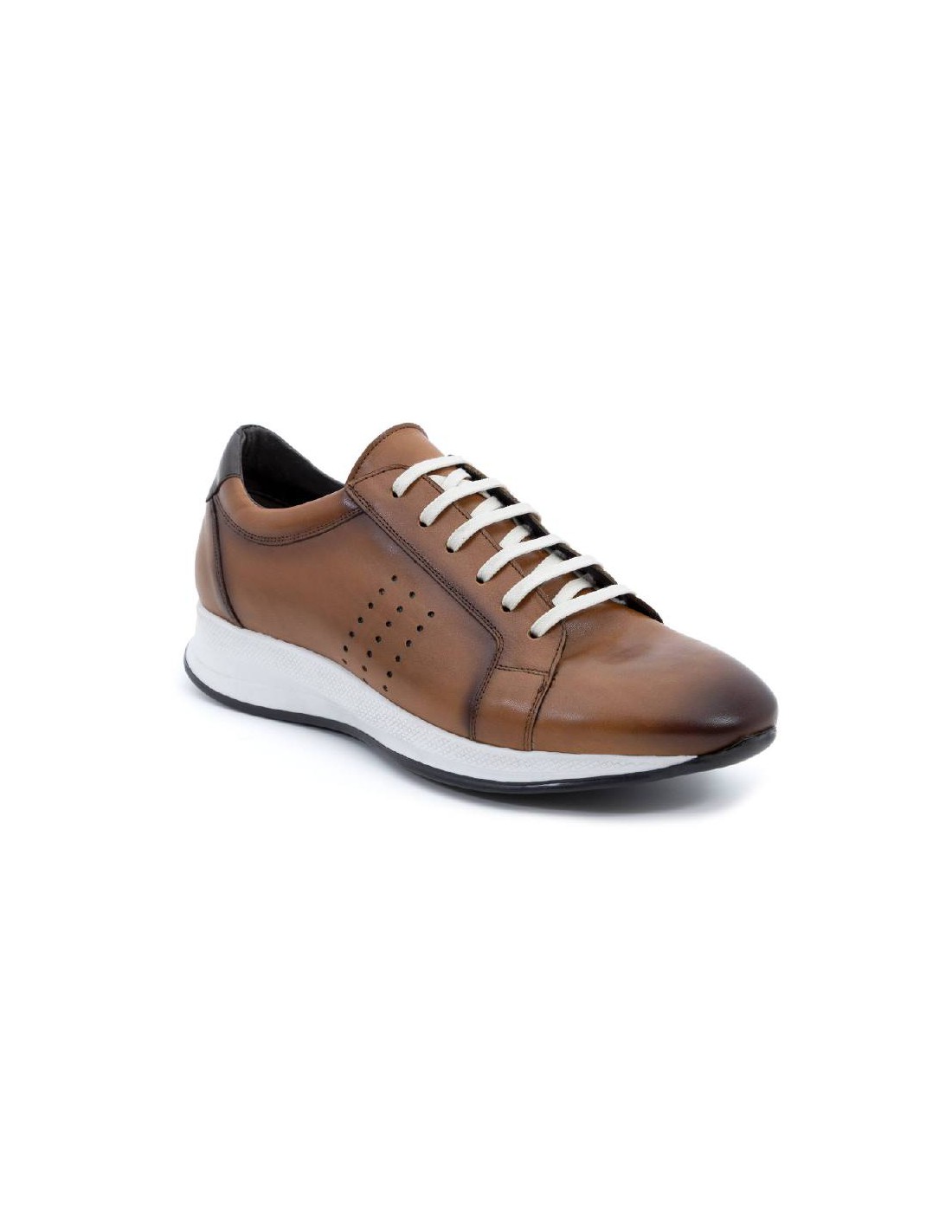 ortiz & reed Sneakers de piel grabados color cuero CLETO-CUERO 2025