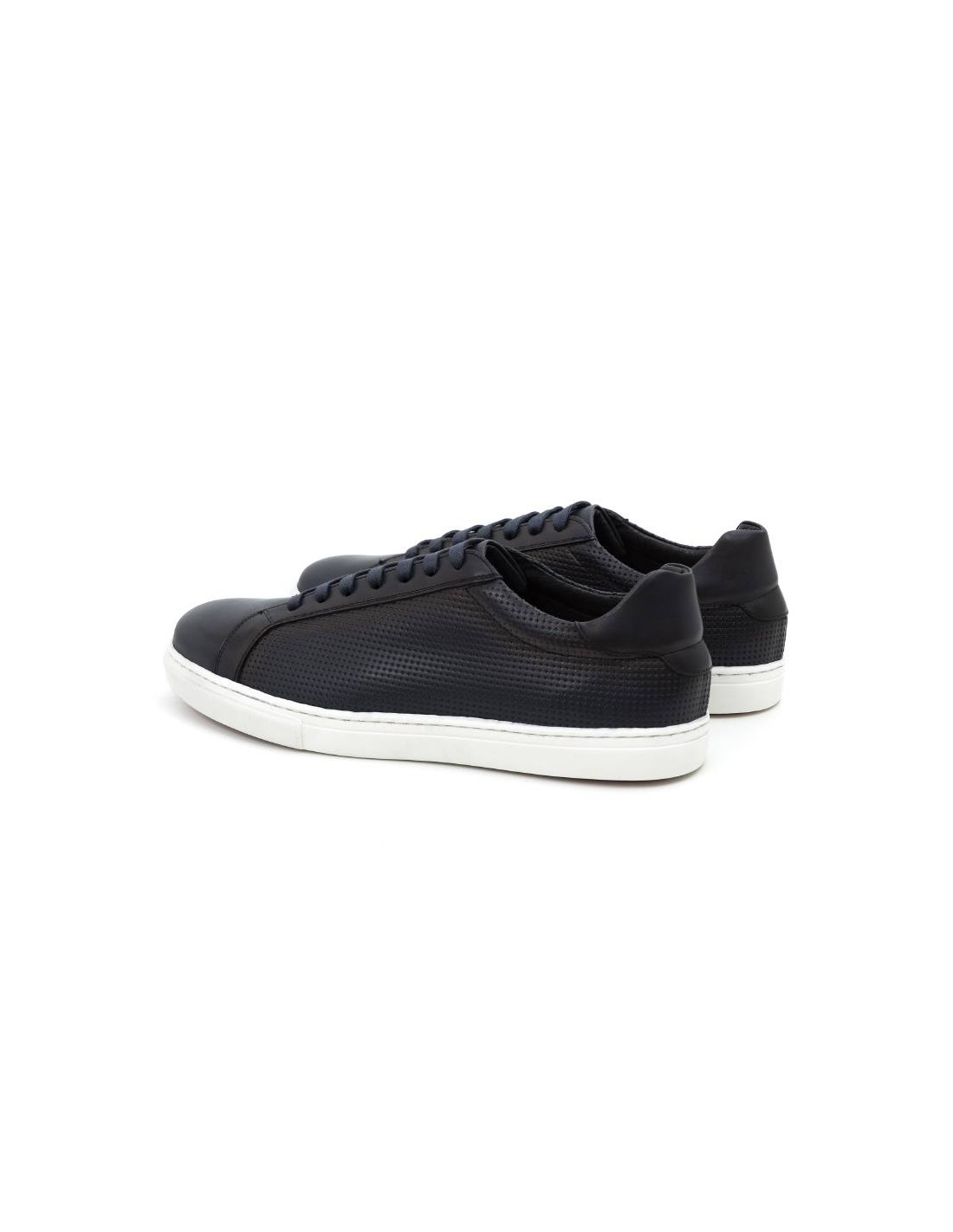 ortiz & reed Sneakers de piel liso color azul CATANOR-AZUL En línea