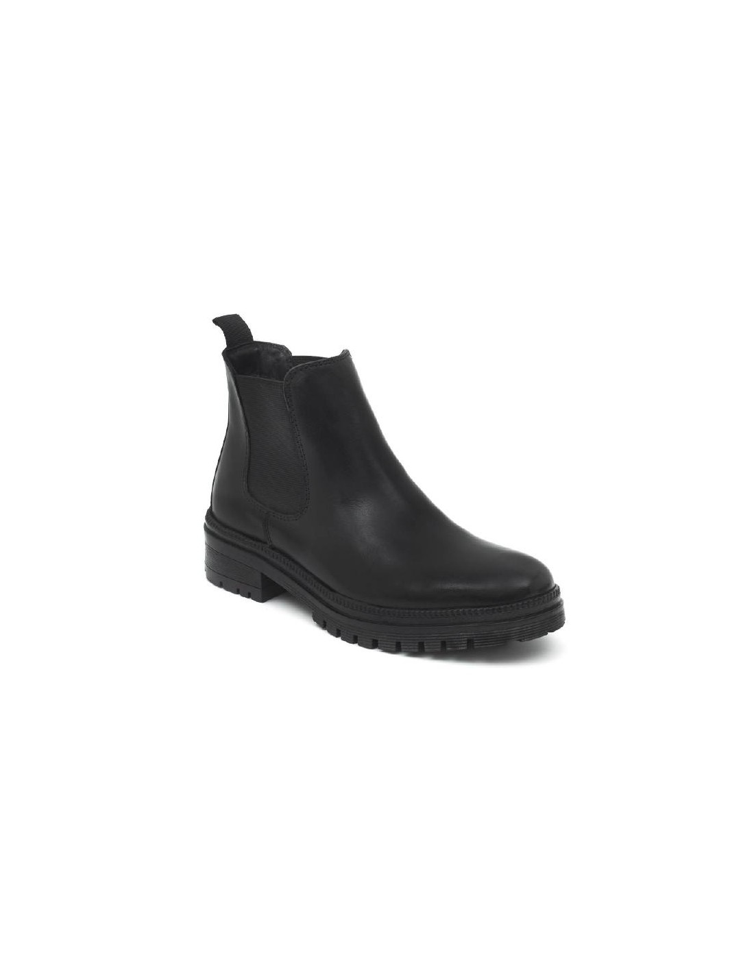 ortiz & reed Botines de mujer de piel acabado a mano color negro W-NAIROBI-NEGRO