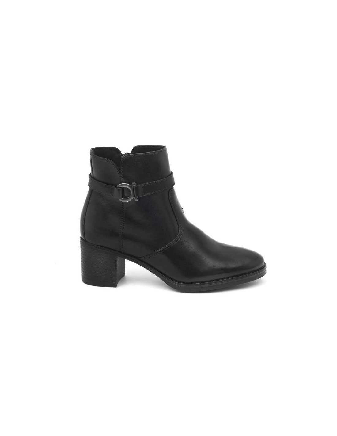 ortiz & reed Botines de mujer de piel acabado a mano color negro W-NAZDIFA-NEGRO Ventas relámpago