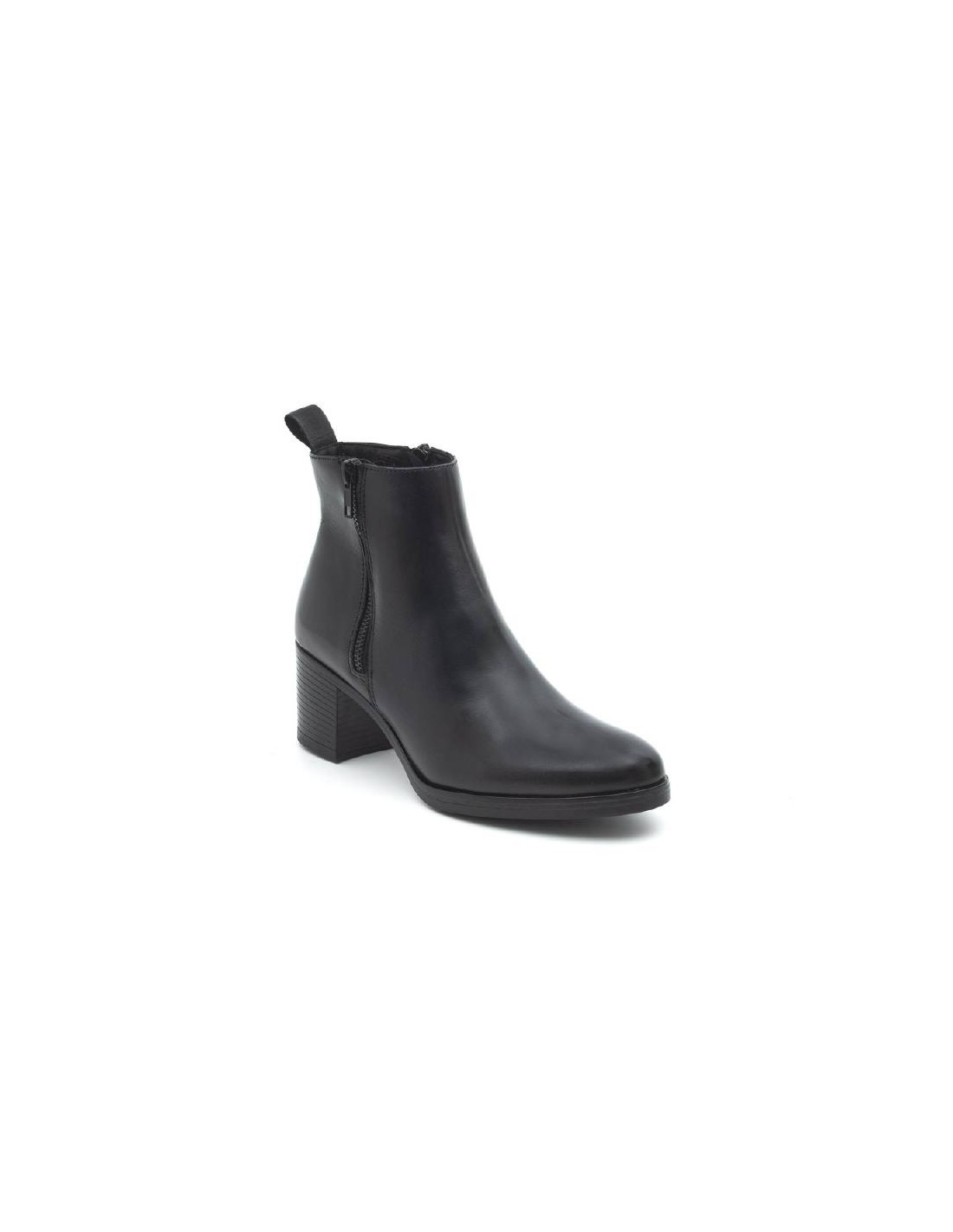 ortiz & reed Botines de mujer de piel acabado a mano color negro W-NIFTER-NEGRO Tienda