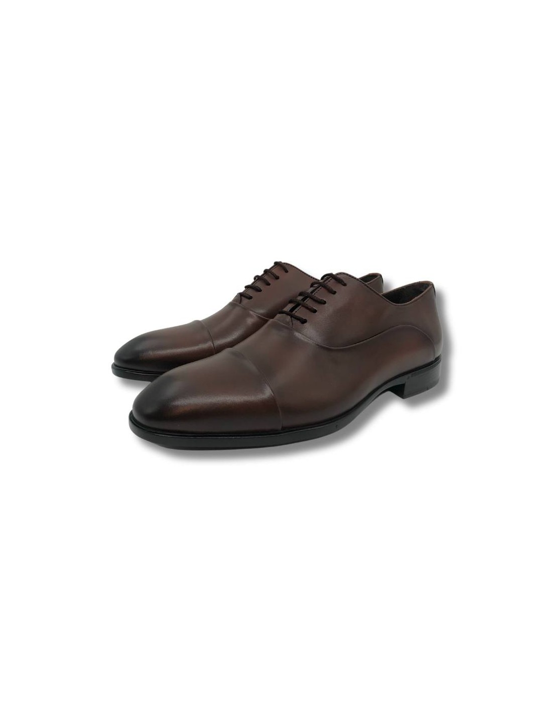 ortiz & reed Oxford de piel con cordón color cuero Promoción trimestral