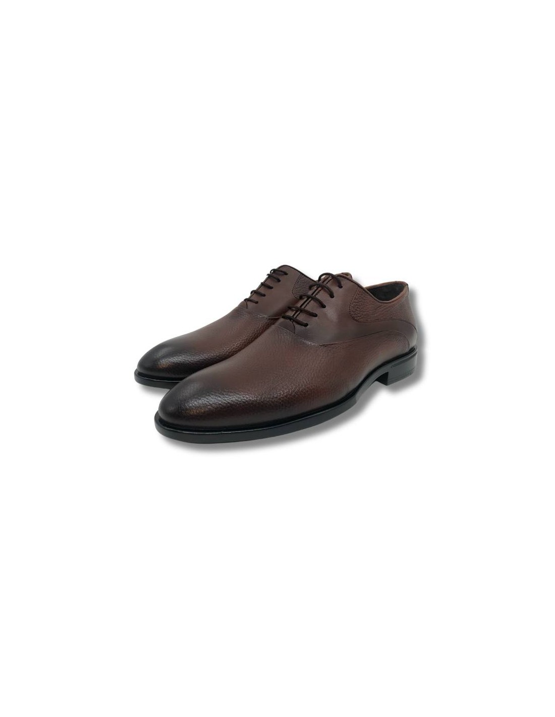 ortiz & reed Oxford de piel con cordón color cuero Superdescuento