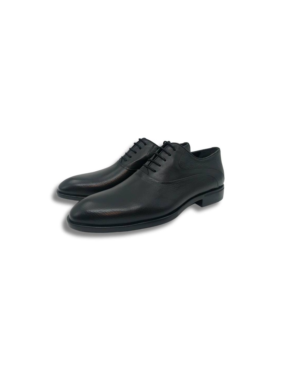 ortiz & reed Oxford de piel con cordón color negro Tienda de fábrica