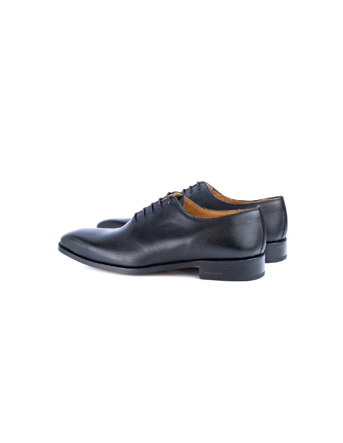 ortiz & reed Oxford de piel con picado maría color negro NATAR-NEGRO Oferta exclusiva