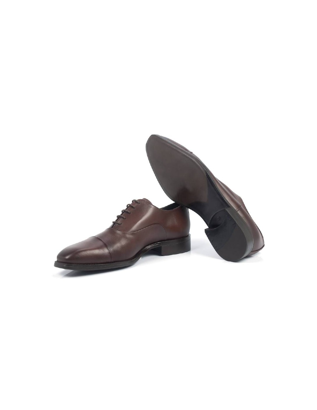 ortiz & reed Oxford de piel de costura vuelta color marrón VINOMO-CASTAGNA Ofertas de temporada
