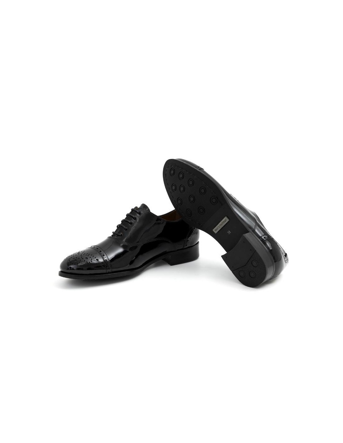 ortiz & reed Zapato de Vestir de charol con maría color negro W-FLOMANI-NEGRO Rebajas de fin de temporada
