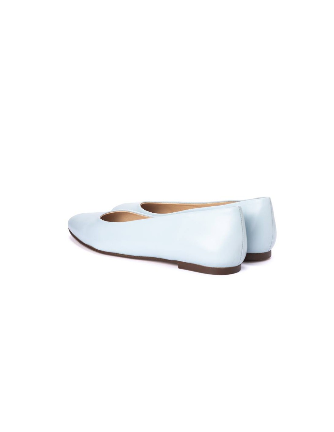 ortiz & reed Zapato de Vestir de charol liso color gris W-ANNA-BLUE Devoluciones gratuitas