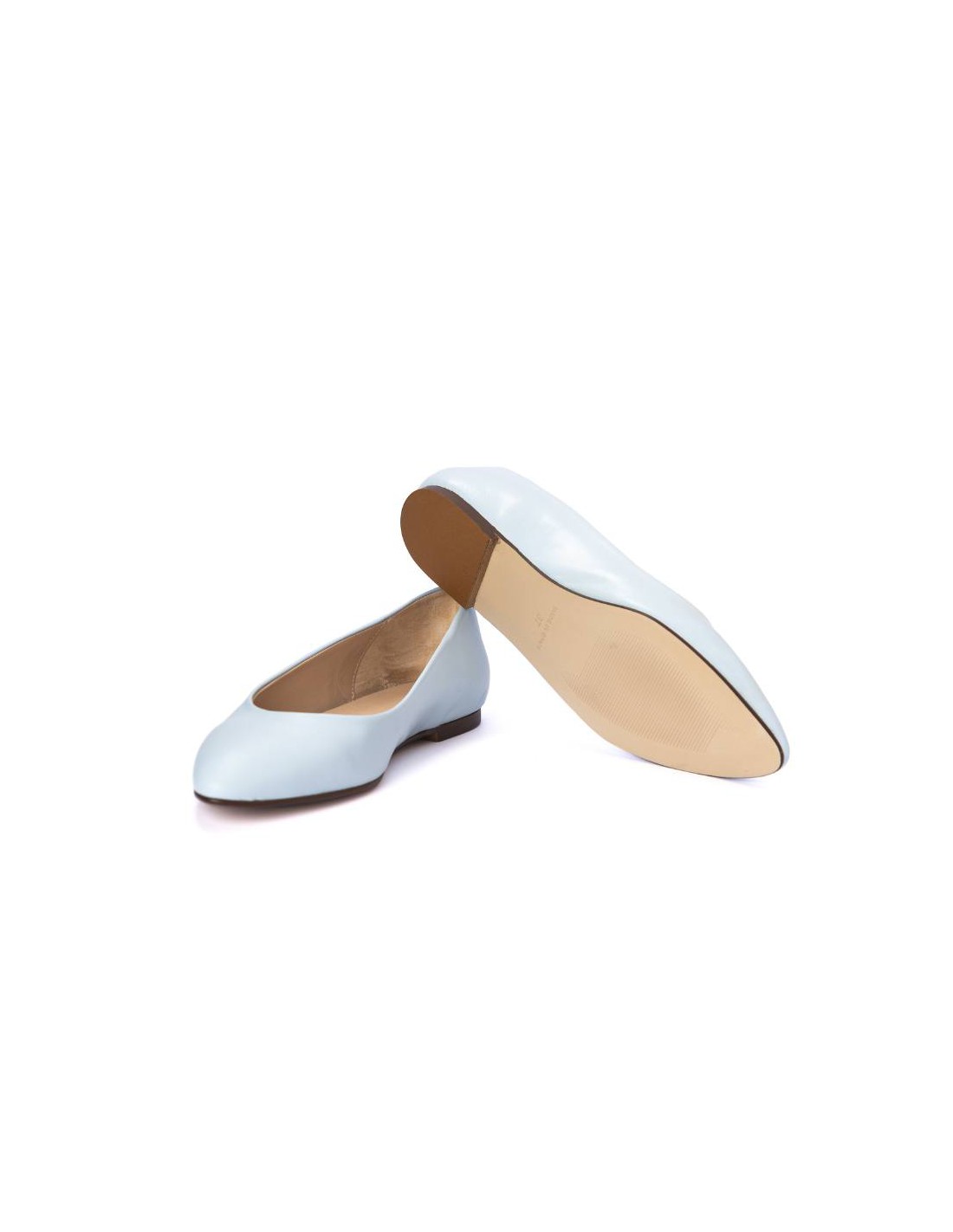 ortiz & reed Zapato de Vestir de charol liso color gris W-ANNA-BLUE Devoluciones gratuitas