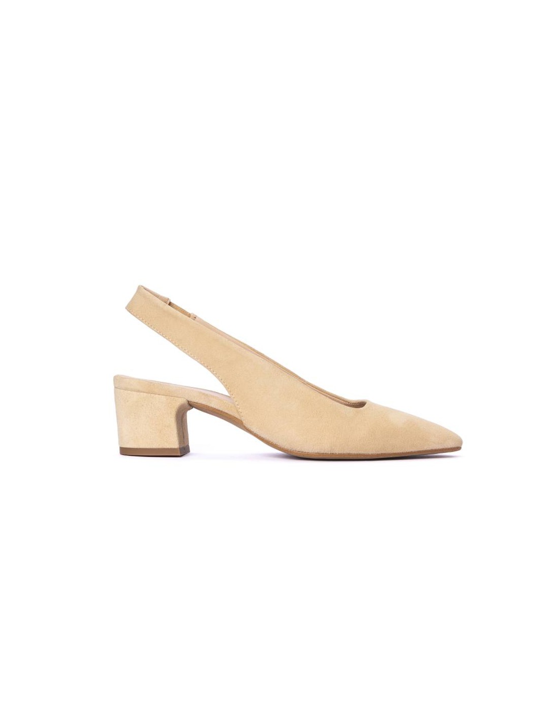 ortiz & reed Zapato de Vestir de piel con hebilla color beige W-SASO-ARENA