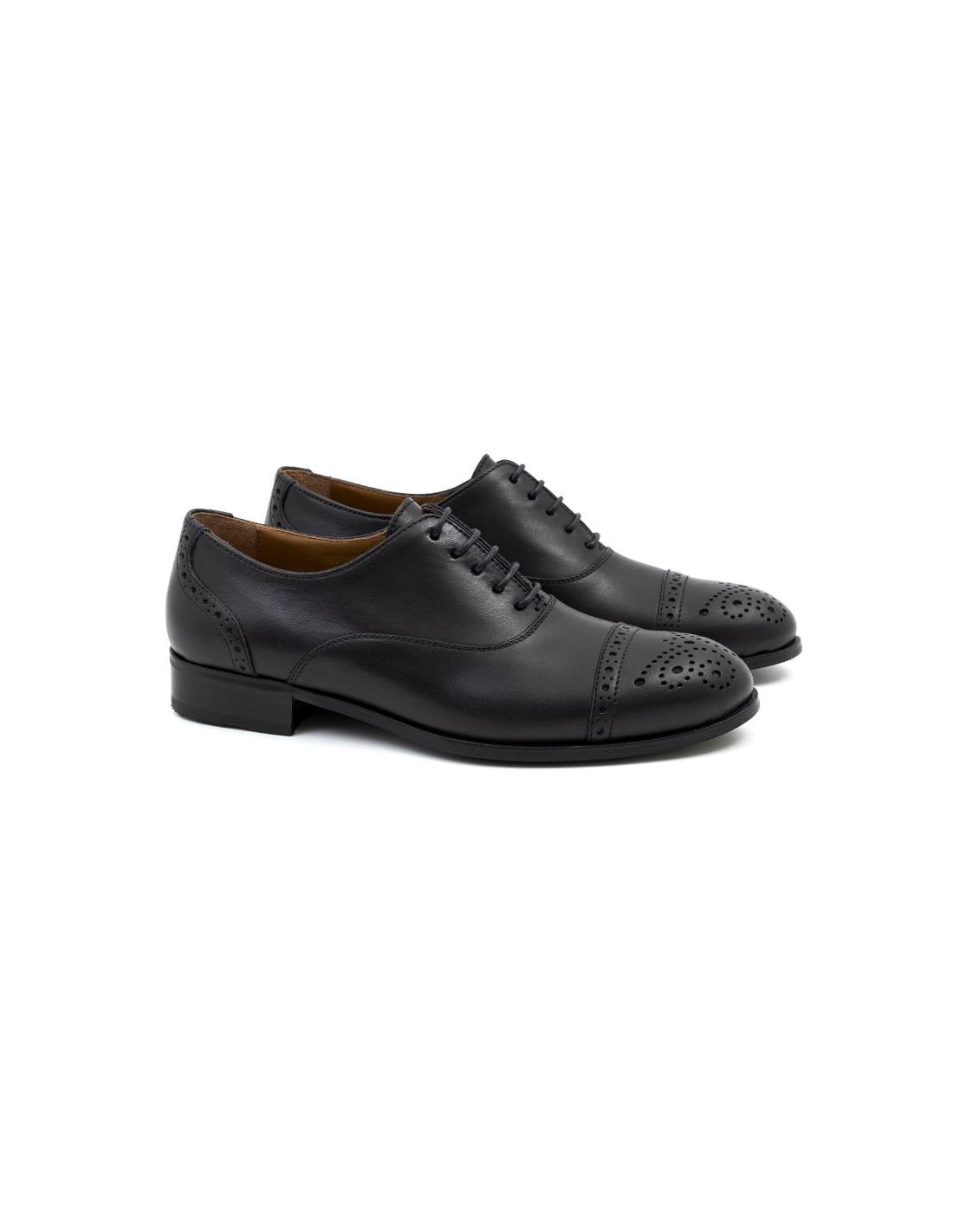 ortiz & reed Zapato de Vestir de piel con maría color negro W-CROMANI-NEGRO
