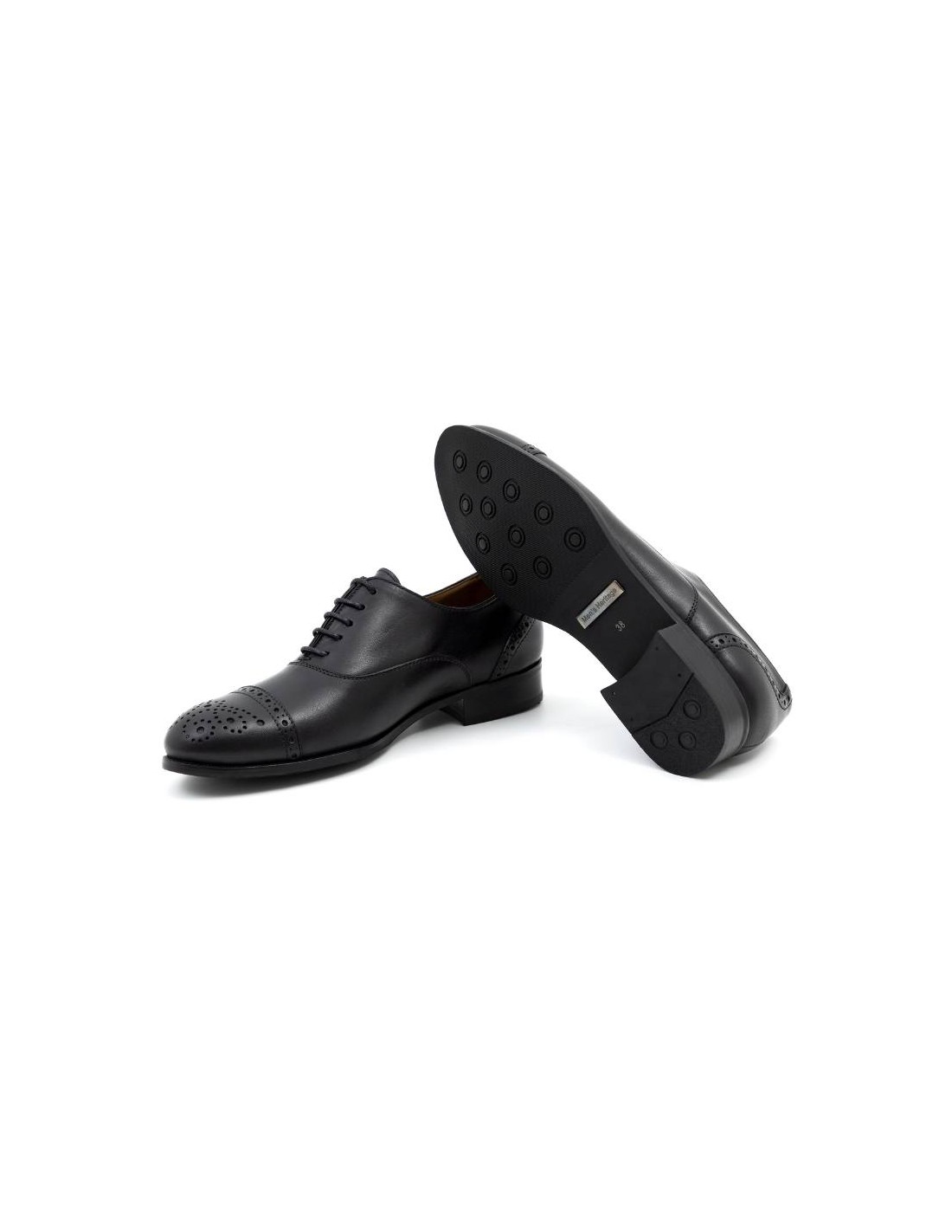 ortiz & reed Zapato de Vestir de piel con maría color negro W-CROMANI-NEGRO Gran oferta