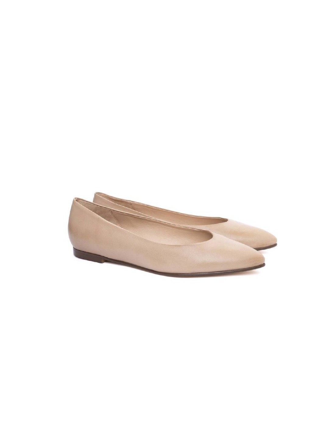 ortiz & reed Zapato de Vestir de piel liso color beige W-ANNA-ARENA Tienda