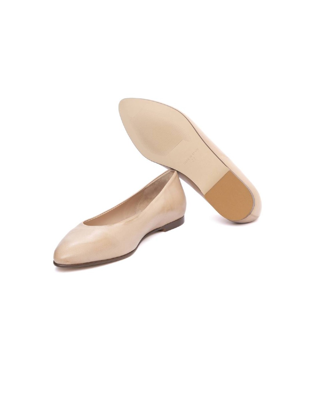ortiz & reed Zapato de Vestir de piel liso color beige W-ANNA-ARENA Tienda