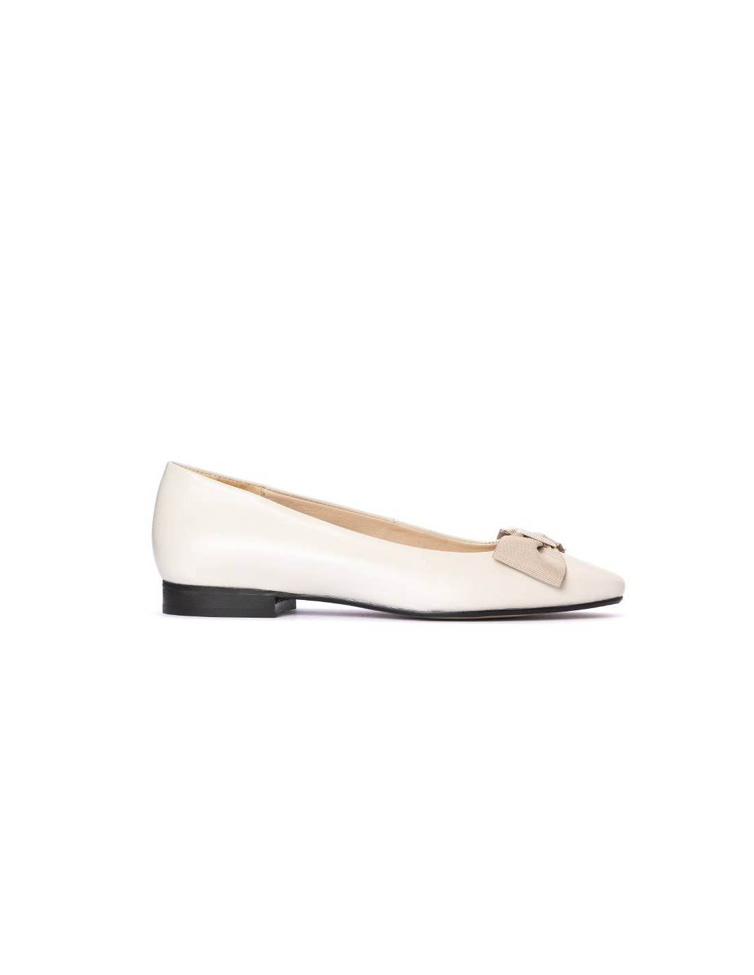 ortiz & reed Zapato de Vestir de piel liso color beige W-MELI-IVORY