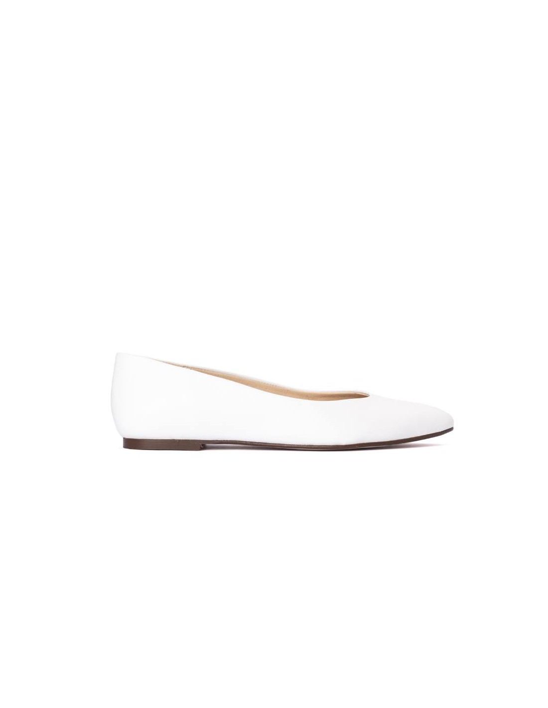ortiz & reed Zapato de Vestir de piel liso color blanco W-ANNA-WHITE Mejor oferta
