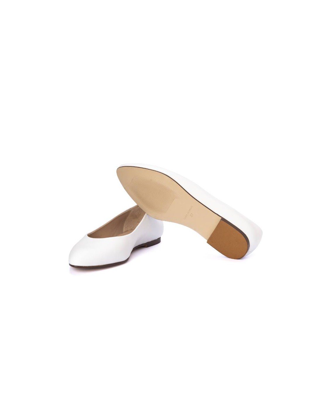 ortiz & reed Zapato de Vestir de piel liso color blanco W-ANNA-WHITE Mejor oferta
