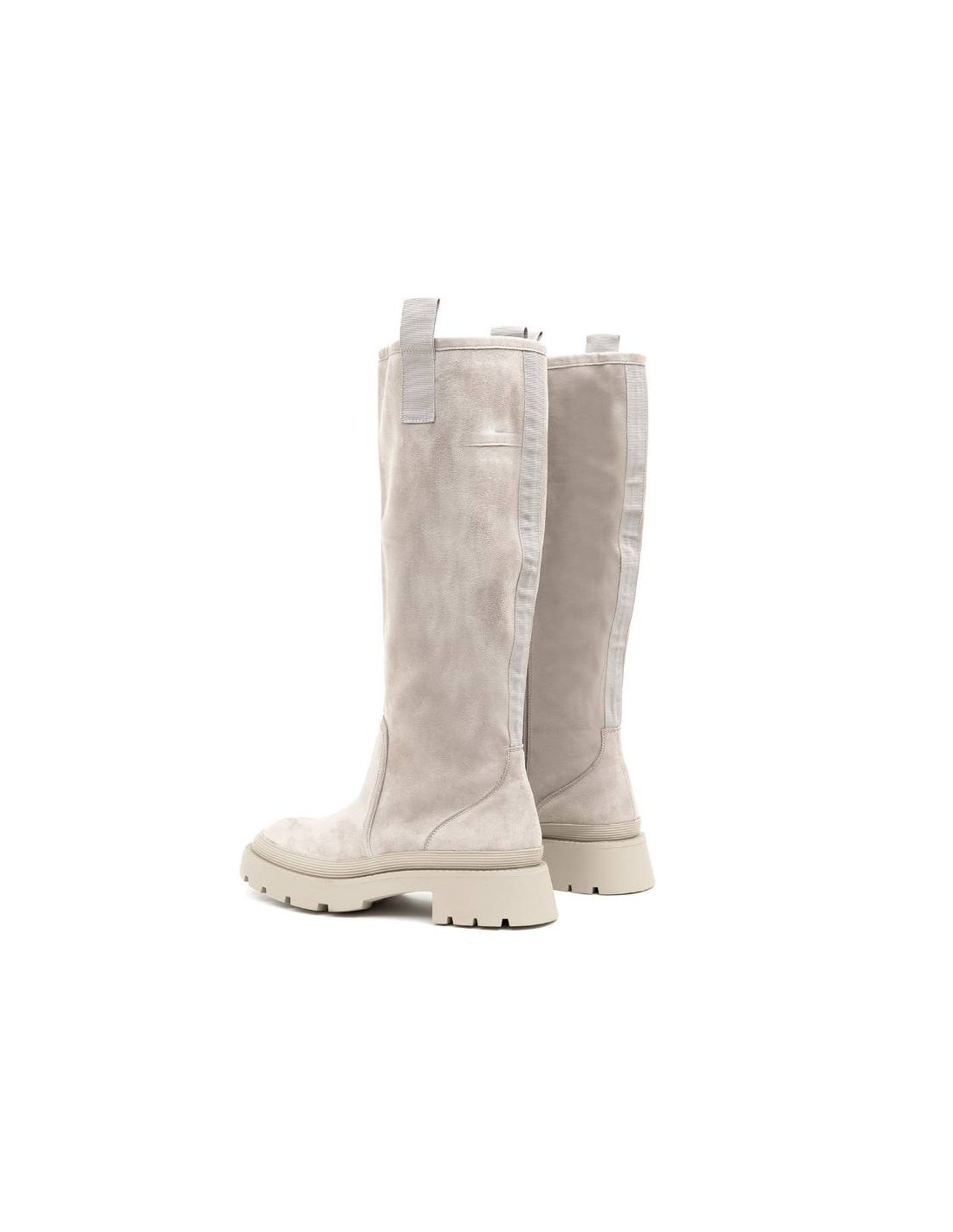 ortiz & reed Botines de mujer liso liso color beige W-ORENOR-BEIGE Rebajas de fábrica