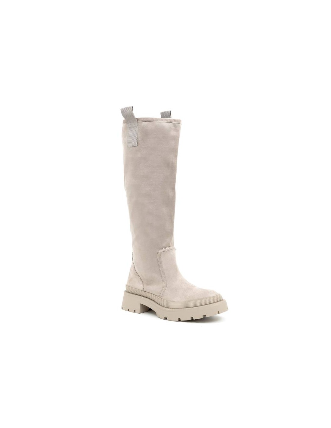 ortiz & reed Botines de mujer liso liso color beige W-ORENOR-BEIGE Rebajas de fábrica