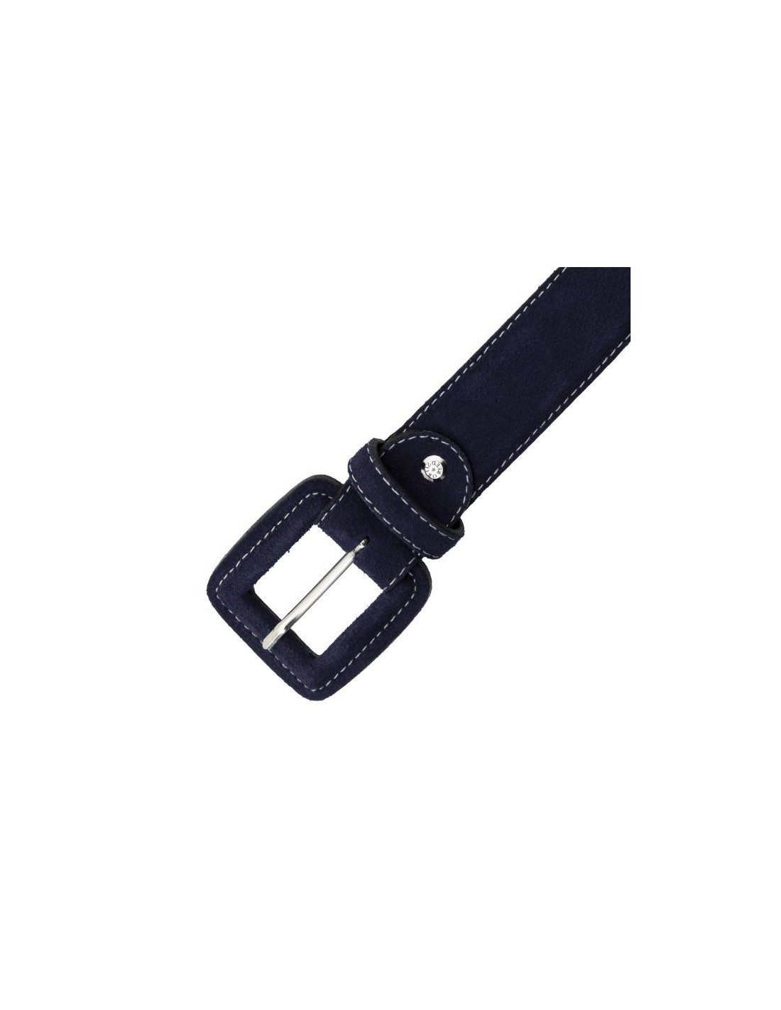 ortiz & reed Cinturón de mujer de ante con hebilla forrada color azul WB-SOKEN-AZUL Tienda